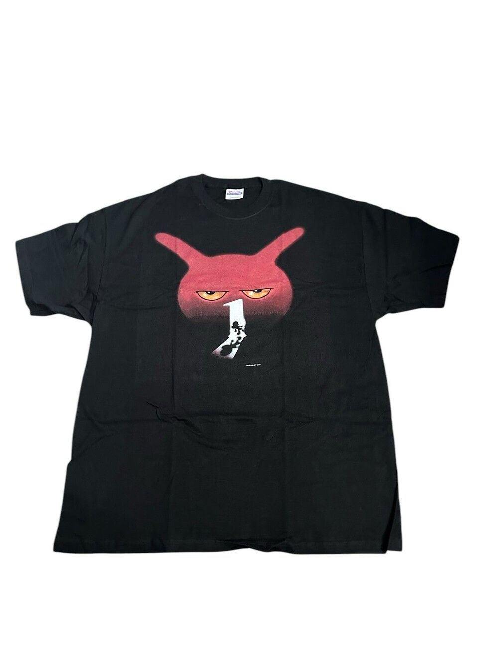 Vintage Bone Jeff Smith Graphic T-shirt XL Black 2002 Graphitti NEW HTF RARE
